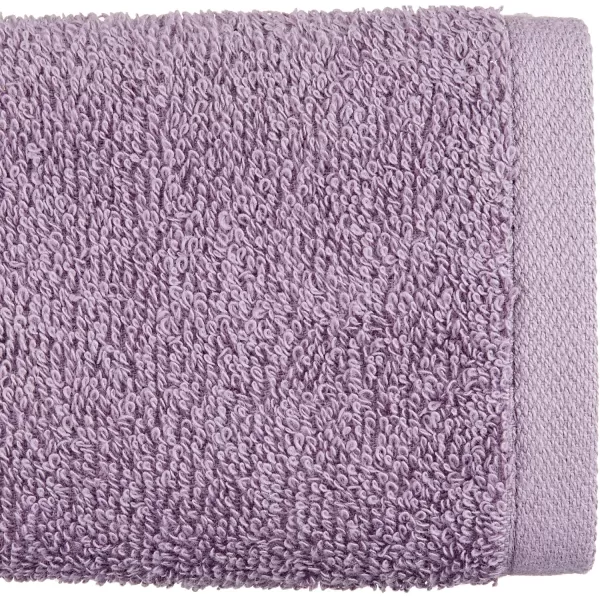 imageAmazon Basics face Towels for bathroom 100 Cotton Extra Absorbent washcloth Fast Drying salon towel  24 Pack Gray 12 x 12 inchesPetal Pink  Lavender  White