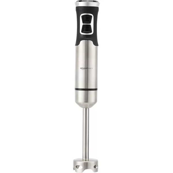 imageAmazon Basics 500 Watt MultiSpeed Immersion Hand Blender SilverSilver