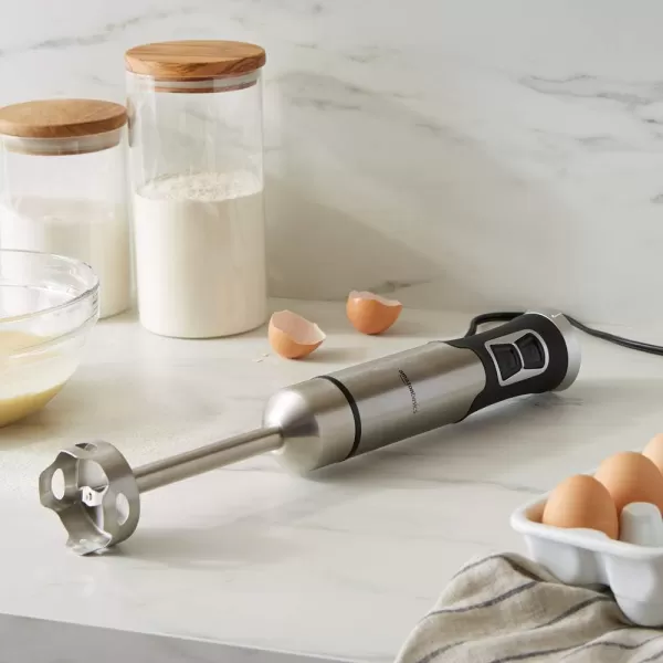 imageAmazon Basics 500 Watt MultiSpeed Immersion Hand Blender SilverSilver
