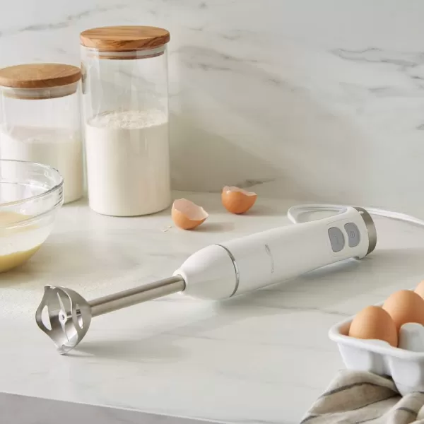 imageAmazon Basics 500 Watt MultiSpeed Immersion Hand Blender SilverWhite