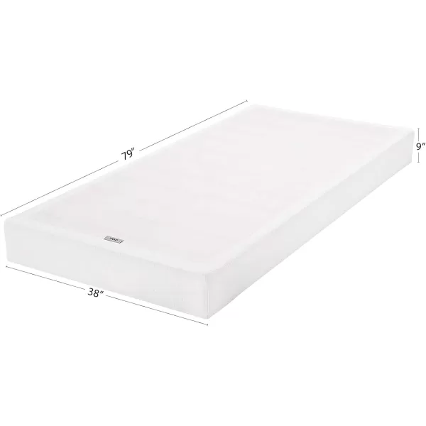 imageAmazon Basics Smart Box Spring Supportive Bed Base Extra Firm Memory Foam Mattress Foundation ToolFree Easy Assembly King White 79 x 755 x 7 inchesTwin XL