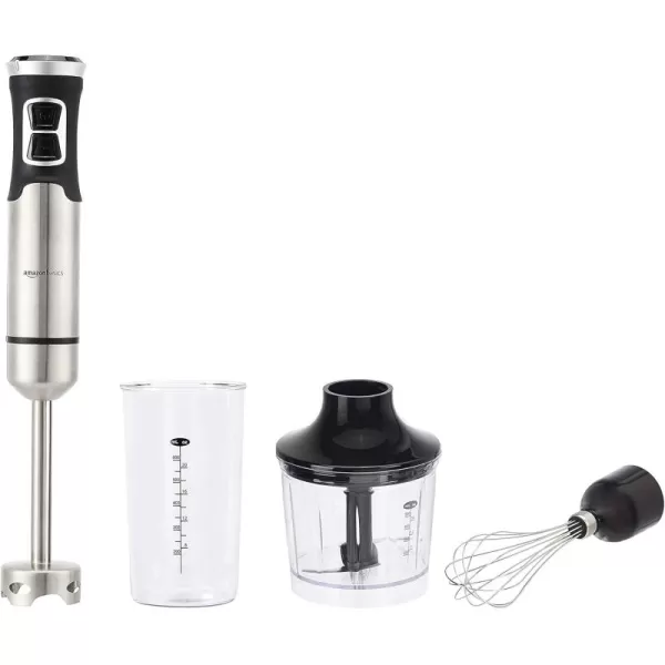 imageAmazon Basics 500 Watt MultiSpeed Immersion Hand Blender SilverSilver