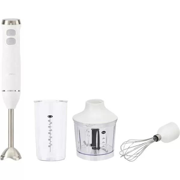 imageAmazon Basics 500 Watt MultiSpeed Immersion Hand Blender SilverWhite