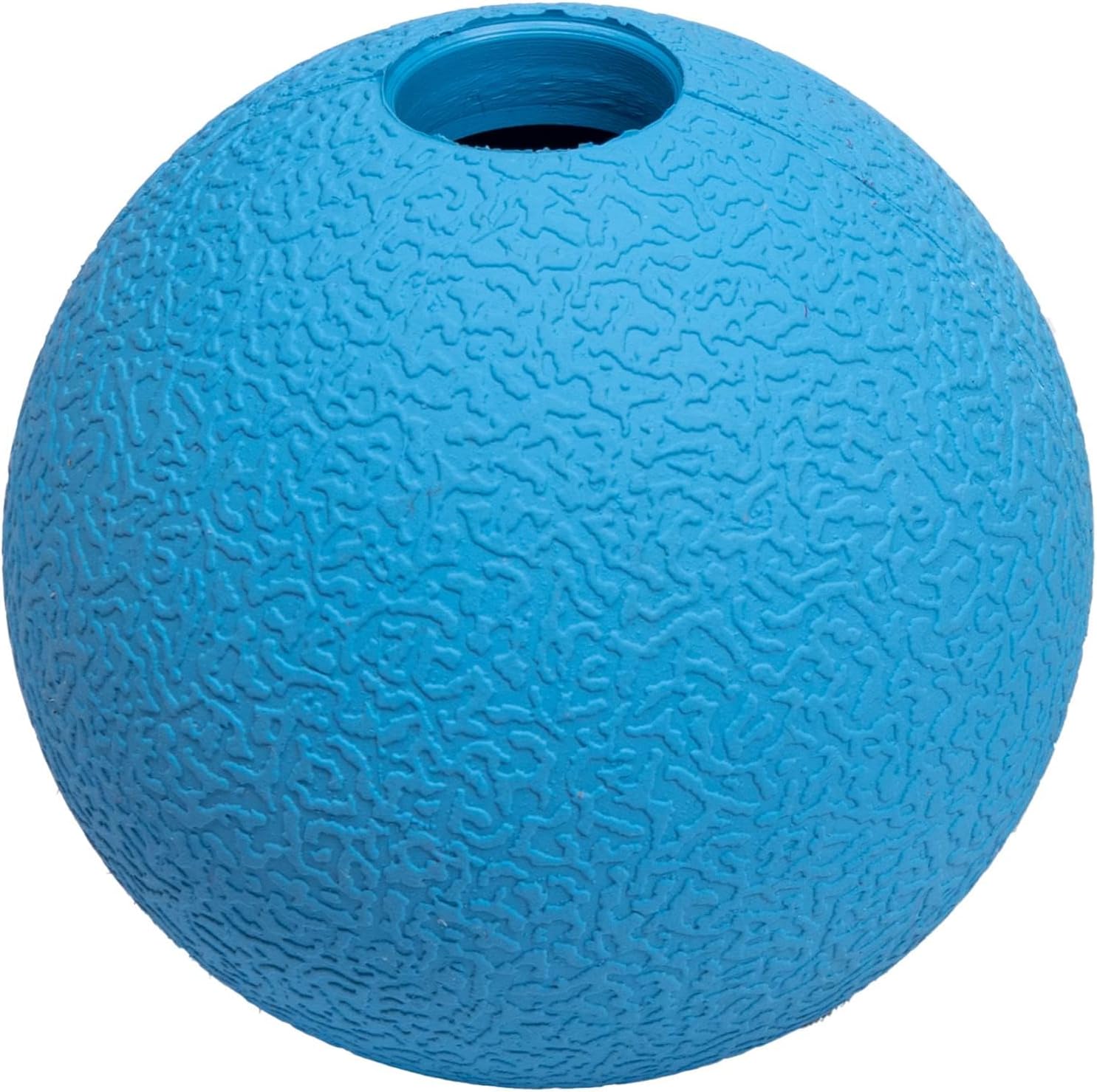 imageAmazon Basics Dog Toys Interactive Assorted Rubber Balls Pack of 3 25 inch MultiColor BlueOrangeAssorted Balls Pack of 3