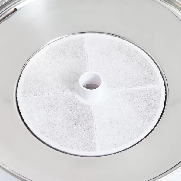 imageAmazon Basics  Filters for 3L Pet Water Fountain Pack of 6 WhiteReplacement Filters Pack of 6