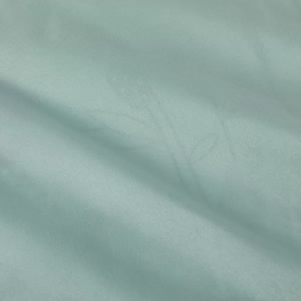 imageAmazon Basics 7 Piece Microfiber Kids BedinaBag Bedding Set FullQueen Green SolidBluish Flower