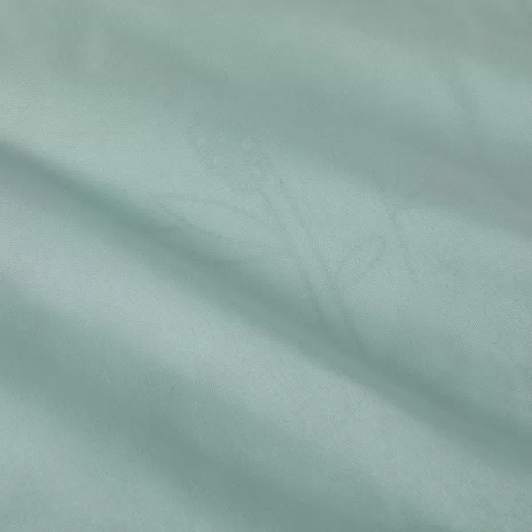 imageAmazon Basics 7 Piece Microfiber Kids BedinaBag Bedding Set FullQueen Green SolidBluish Flower