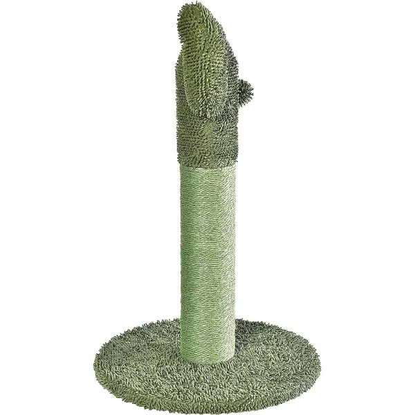 imageAmazon Basics Cactus Cat Scratching Post with Dangling Ball 256 Inches Green256