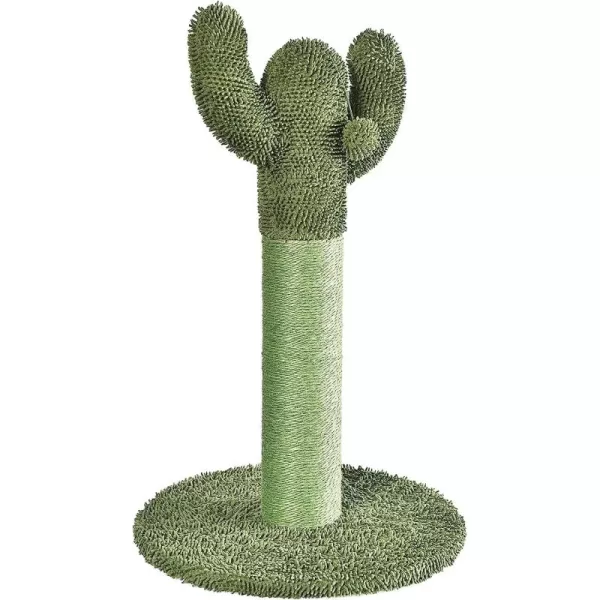 imageAmazon Basics Cactus Cat Scratching Post with Dangling Ball 256 Inches Green256