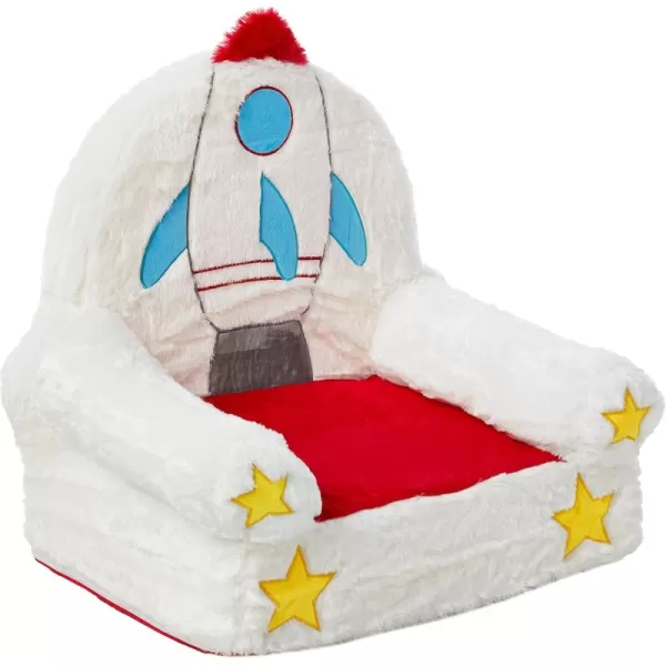 imageAmazon Basics Childrens Plush Toddler Chair Unicorn Medium MulticolorRocket