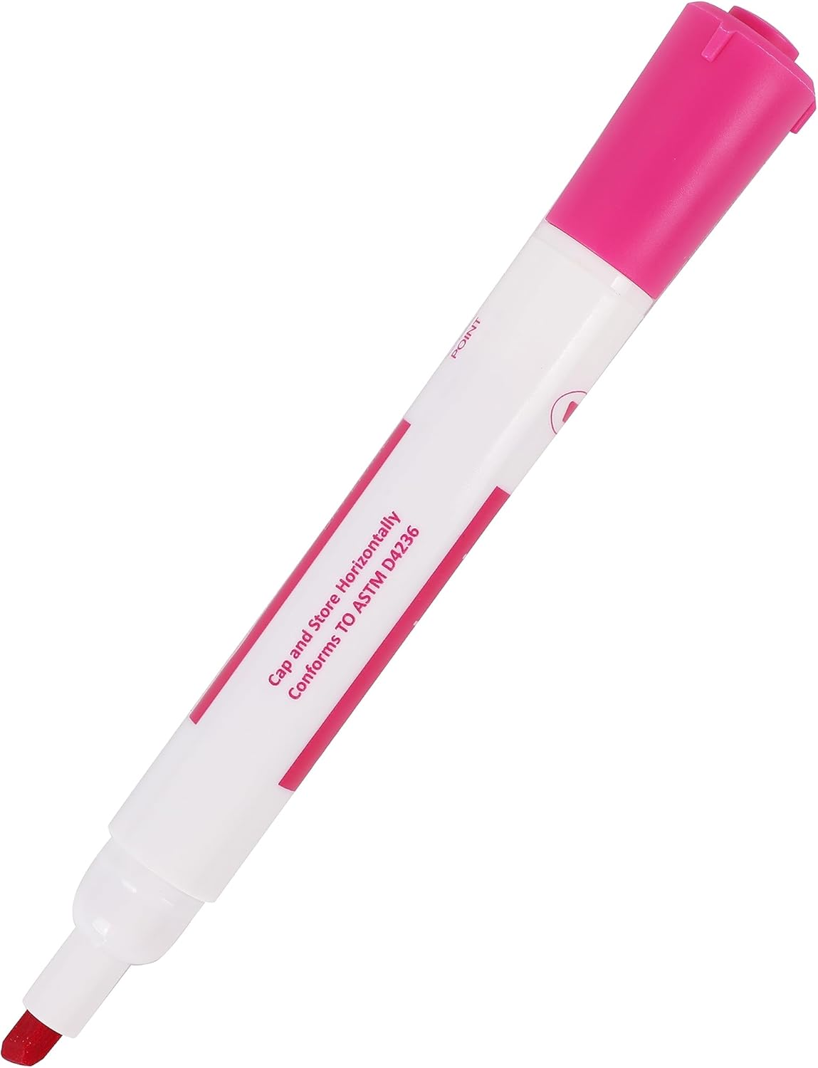 imageAmazon Basics LowOdor Chisel Tip Dry Erase White Board Markers 12Pack RedAssorted Colors