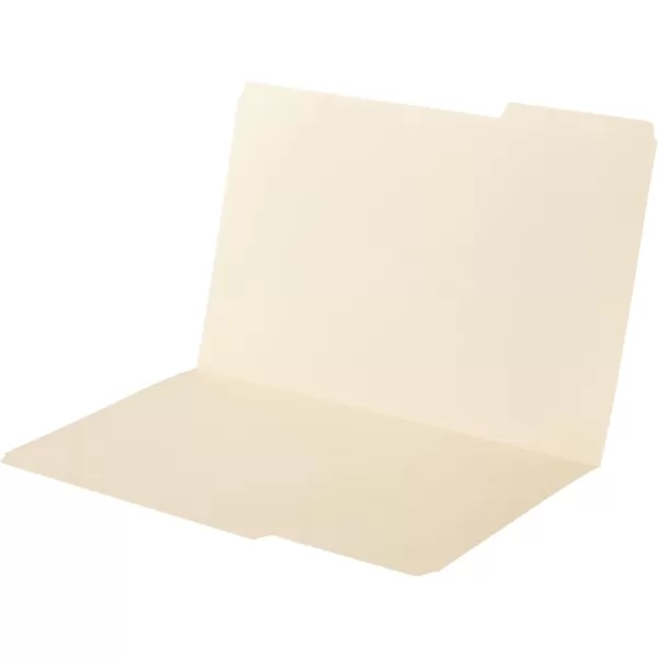 imageAmazon Basics 13Cut Tab Assorted Positions File Folders Letter Size Manila  Pack of 100Manila