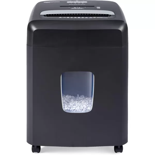 imageAmazon Basics 150 Sheet Autofeed Micro Cut Paper Credit Card Shredder for Security Black12 Sheet