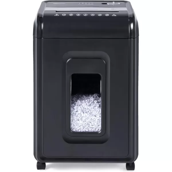 imageAmazon Basics 150 Sheet Autofeed Micro Cut Paper Credit Card Shredder for Security Black18 Sheet