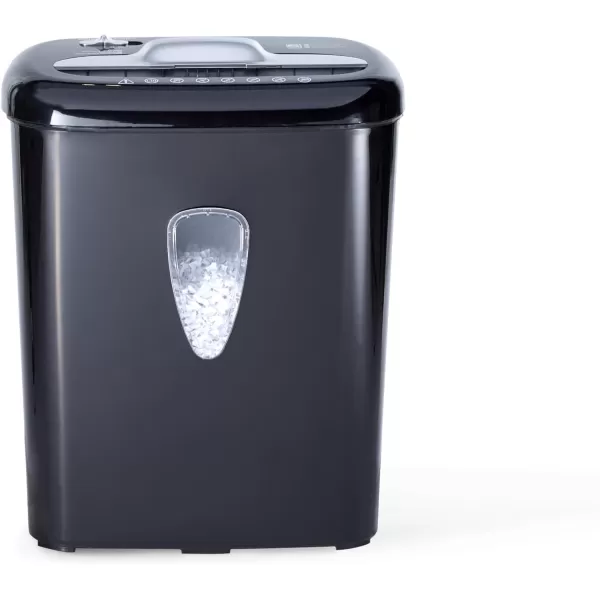 imageAmazon Basics 150 Sheet Autofeed Micro Cut Paper Credit Card Shredder for Security Black6 Sheet