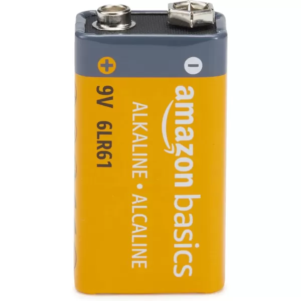 imageAmazon Basics 24 Pack 9 Volt Performance AllPurpose Alkaline Batteries 5Year Shelf Life Easy to Open Value Pack8 Count 9V6LR61