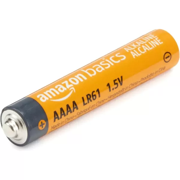 imageAmazon Basics 4Pack AAAA Alkaline HighPerformance Batteries 15 Volt 3Year Shelf Life8 Count Pack of 1