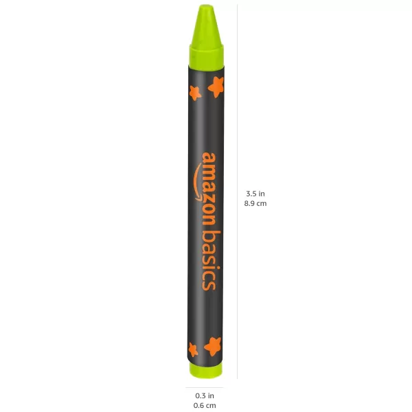 imageAmazon Basics Crayons with Sharpener 128 Count 2 Pack of 64