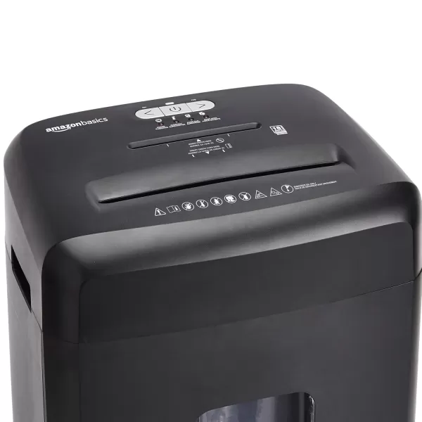 imageAmazon Basics Cross Cut Paper and Credit Card Shredder 12 Sheet New Model Black18 Sheet