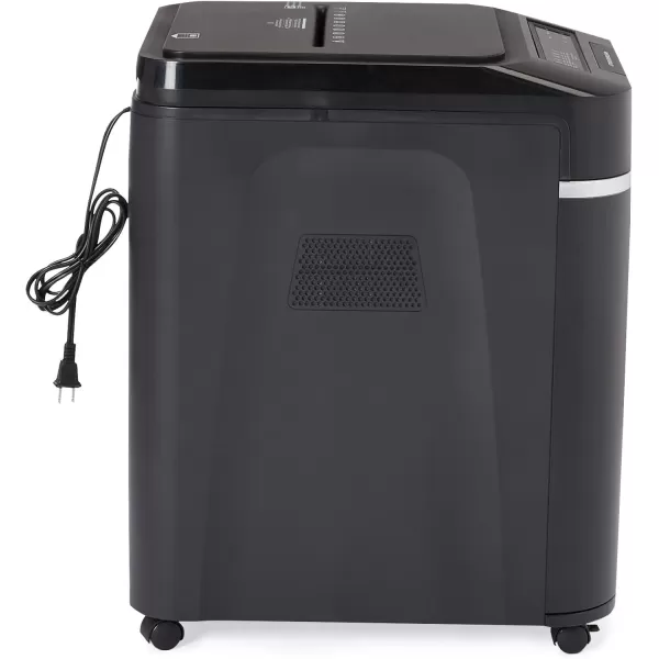 imageAmazon Basics Cross Cut Paper and Credit Card Shredder 12 Sheet New Model Black200 Sheet