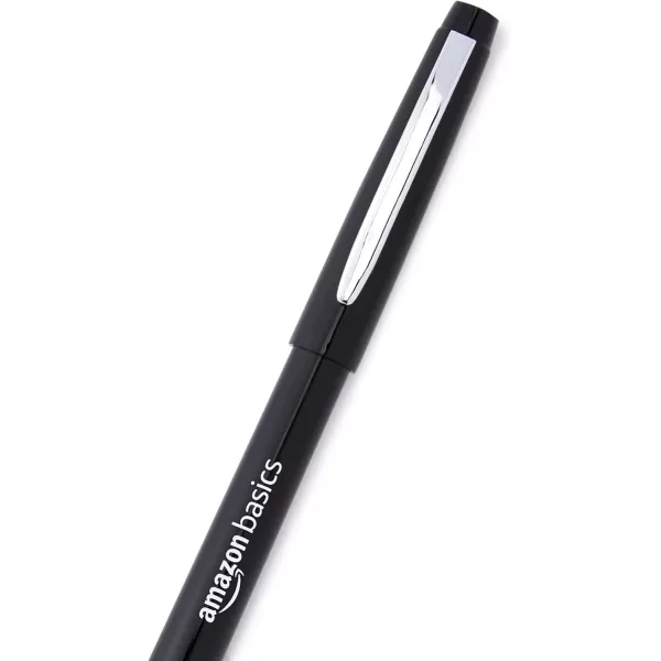 imageAmazon Basics Felt Tip Marker Pens 12Pack Assorted ColorsBlack