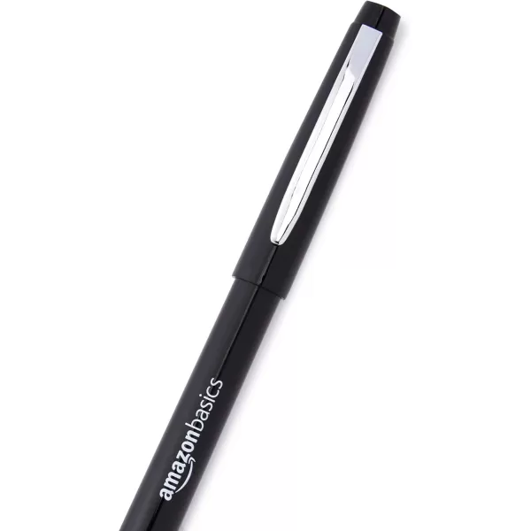 imageAmazon Basics Felt Tip Marker Pens 12Pack Assorted ColorsBlack