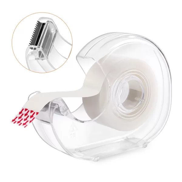 imageAmazon Basics Matte Finish Tape with Dispenser and Refills 34quot x 650quot18 yds1 Pack1 CountPack of 1