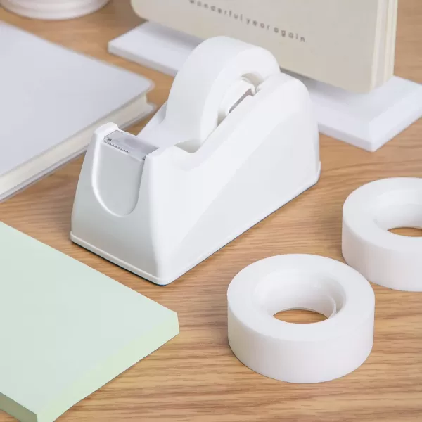 imageAmazon Basics Matte Finish Tape with Dispenser and Refills 34quot x 650quot18 yds1 Pack16 Count Pack of 1