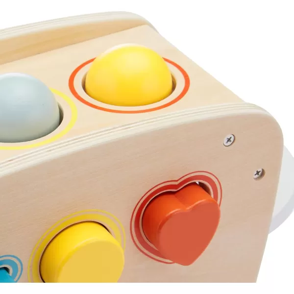 imageAmazon Basics Musical Pounding Bench With Xylophone and Shape Sorter ToyKids Gift for Toddlers Age 18M Boy Girl Baby 116 x 52 x 63 inches Multicolor
