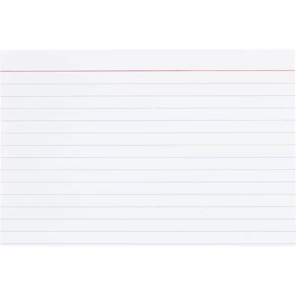 imageAmazon Basics Ruled Index Flash Cards for Studying and Note Taking Assorted Neon Colored 3x5 Inch 300CountWhite