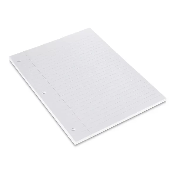 imageAmazon Basics Wide Ruled Loose Leaf Filler Paper 720 Sheets 6 pack of 120 105 x 8 Inch 6Pack White100Sheet Filler Paper