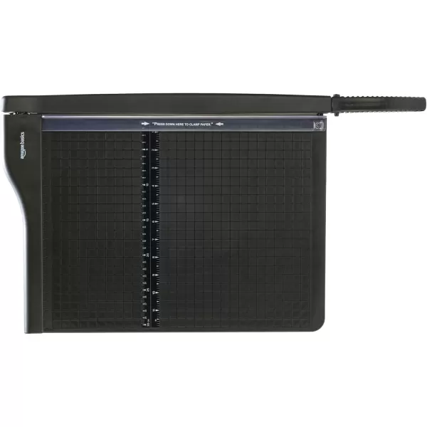 imageAmazonBasics Paper Trimmer 12quot Blade 10 Sheet Capacity15