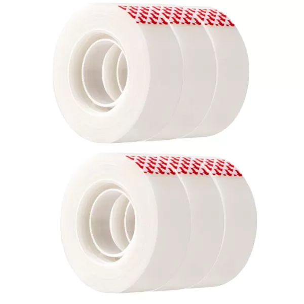 imageAmazon Basics Matte Finish Tape with Dispenser and Refills 34quot x 650quot18 yds1 Pack6 Count Pack of 1