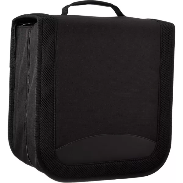 imageAmazon Basics Polyurethane CDDVD Portable Storage Binder 400capacity Black4Pack