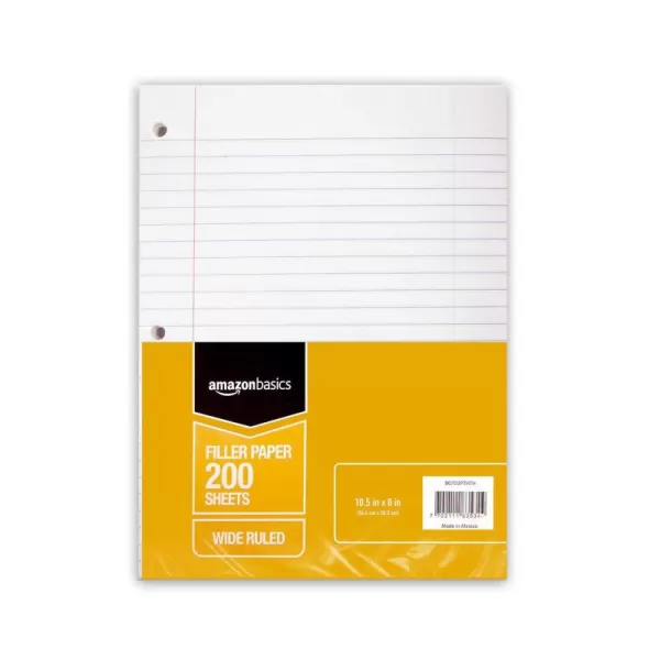 200-Sheet Filler Paper