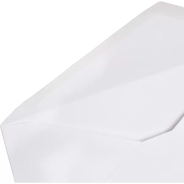 imageAmazon Basics 10 SecurityTinted SelfSeal Business Envelopes with Left Window Peel ampamp Seal Closure  500Pack WhiteNo Tint
