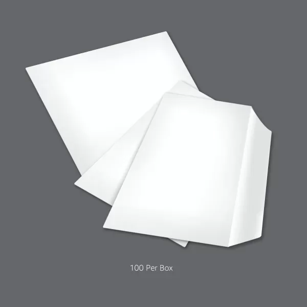 imageAmazon Basics A9 Blank Invitation Envelopes with Peel and Seal Closure 534 x 834 Inches White  Pack of 100White