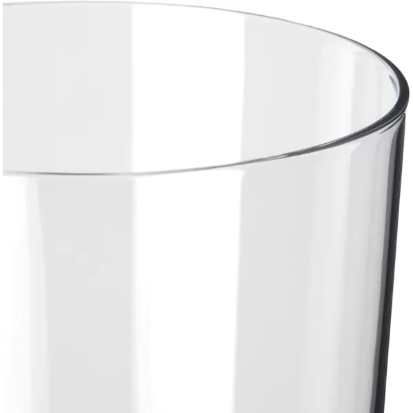 imageAmazon Basics Admiral Cooler Borosilicate Glass Cup 153 oz MicrowaveSafe Commercialgrade 24Pack Transparent