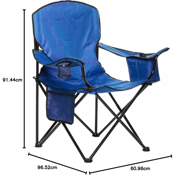 imageAmazon Basics Camping ChairX Large  Padded  Blue