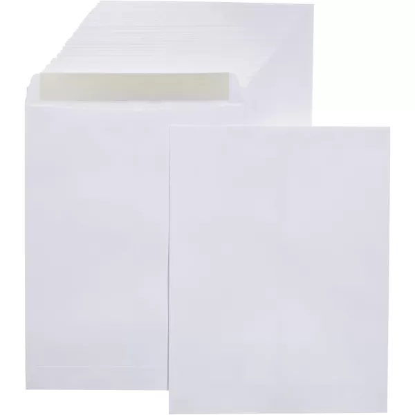 imageAmazon Basics Catalog Mailing Envelopes Peel and Seal 10x13 Inch White 100Pack250Pack