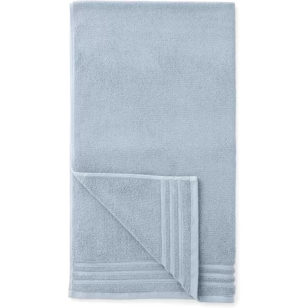 imageAmazon Basics Cotton Bath Towels Made with 30 Recycled Cotton Content  2Pack 30quot x 54quot Blue GreyBlue