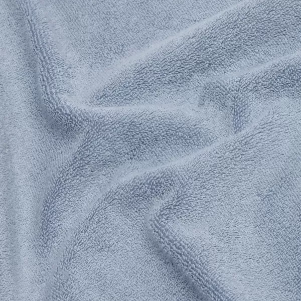 imageAmazon Basics Cotton Bath Towels Made with 30 Recycled Cotton Content  2Pack 30quot x 54quot Blue GreyBlue