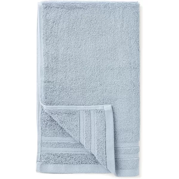 imageAmazon Basics Cotton Bath Towels Made with 30 Recycled Cotton Content  2Pack 30quot x 54quot Blue GreyBlue