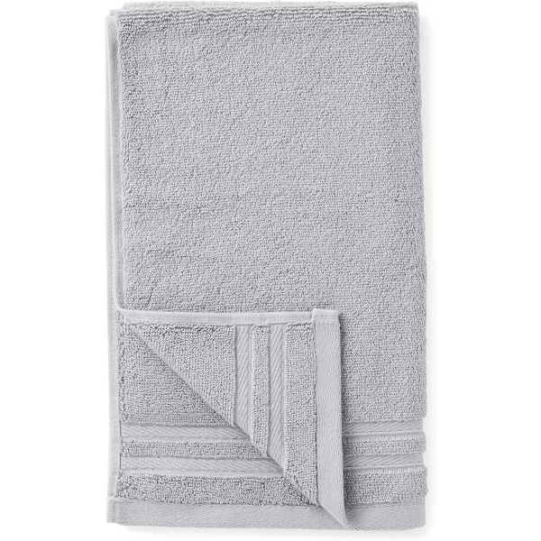 imageAmazon Basics Cotton Bath Towels Made with 30 Recycled Cotton Content  2Pack 30quot x 54quot Blue GreyBlue Grey