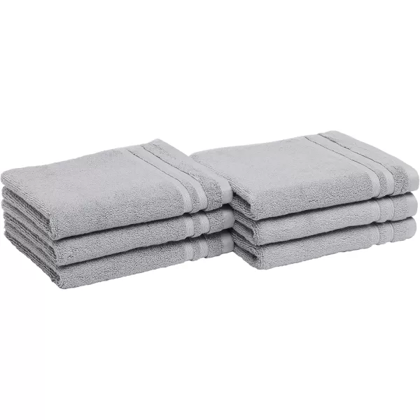 imageAmazon Basics Cotton Bath Towels Made with 30 Recycled Cotton Content  2Pack 30quot x 54quot Blue GreyBlue Grey