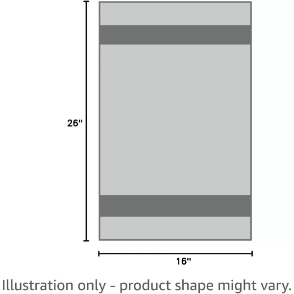 imageAmazon Basics Cotton Bath Towels Made with 30 Recycled Cotton Content  2Pack 30quot x 54quot Blue GreyLight Grey