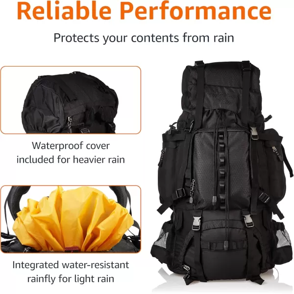imageAmazon Basics Internal Frame BackpackBlack