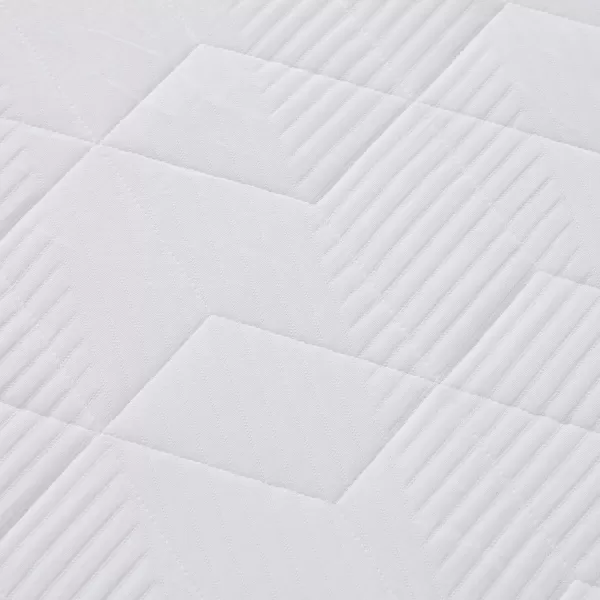 imageAmazon Basics Memory Foam Mattress Medium Firm Cooling Gel Queen Size Mattress CertiPURUS Certified 80 x 60 x 12 inches WhiteGrayQueen