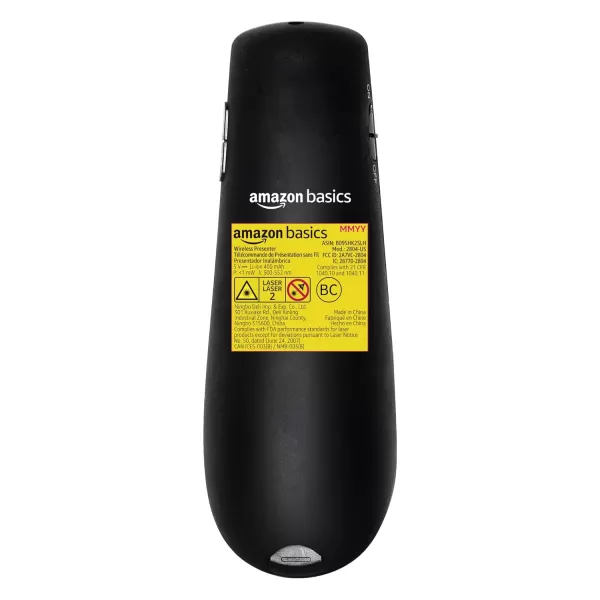 imageAmazon Basics Wireless Presenter Green Laser with Timer 24GHz Lithium Battery Operated