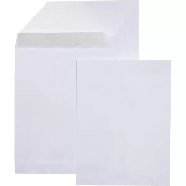 imageAmazon Basics Catalog Mailing Envelopes Peel and Seal 10x13 Inch White 100Pack250Pack